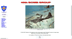 Desktop Screenshot of 40thbombgroup.org